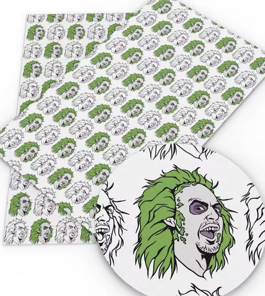 Beetlejuice polyCotton Fabric Half Yard (18” x 55”)