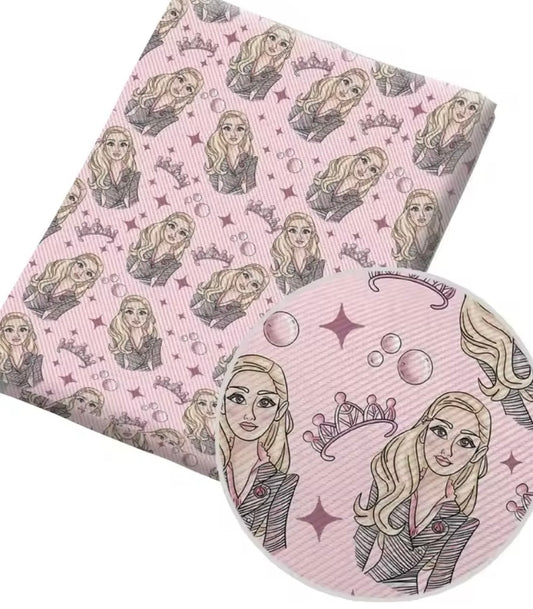Wicked Glinda PolyCotton Fabric Half Yard (18” x 55”)