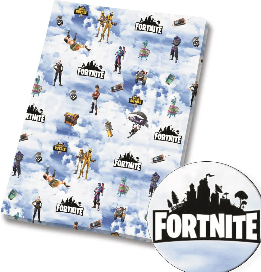 Fortnite polyCotton Fabric Half Yard (18” x 55”) 1287