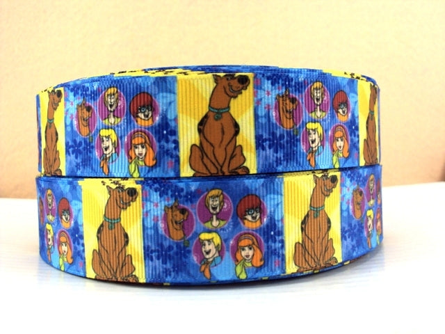 Mystery Pals Cartoon Dog Grosgrain Ribbon 1005177