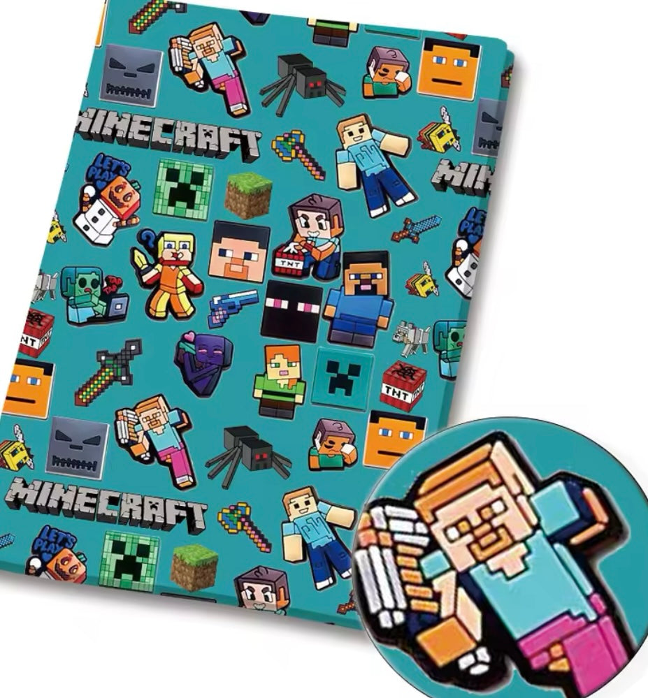 Minecraft polyCotton Fabric Half Yard (18” x 55”)