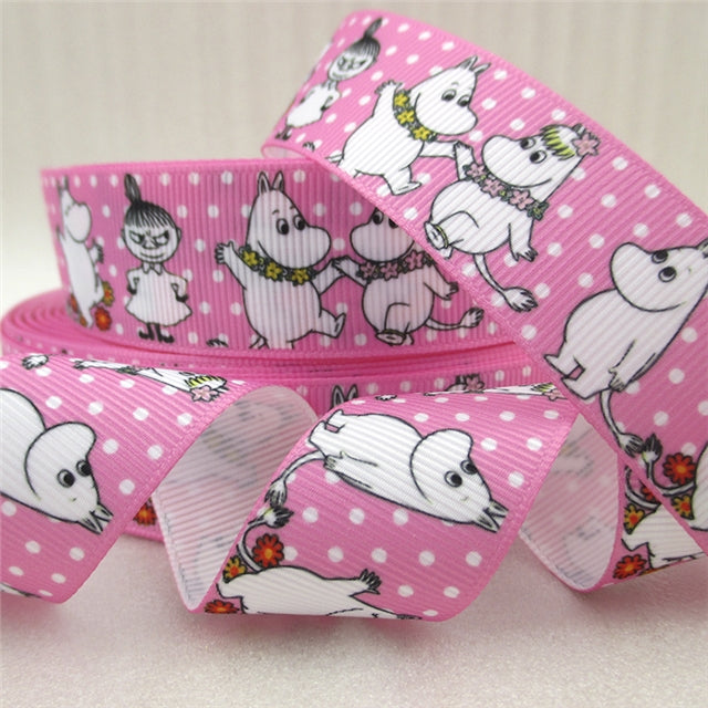 Scandi Woodland Friends Grosgrain Ribbon 1043876