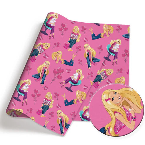 Dreamhouse doll Polycotton Fabric - Half Yard (18” x 55”) 90518