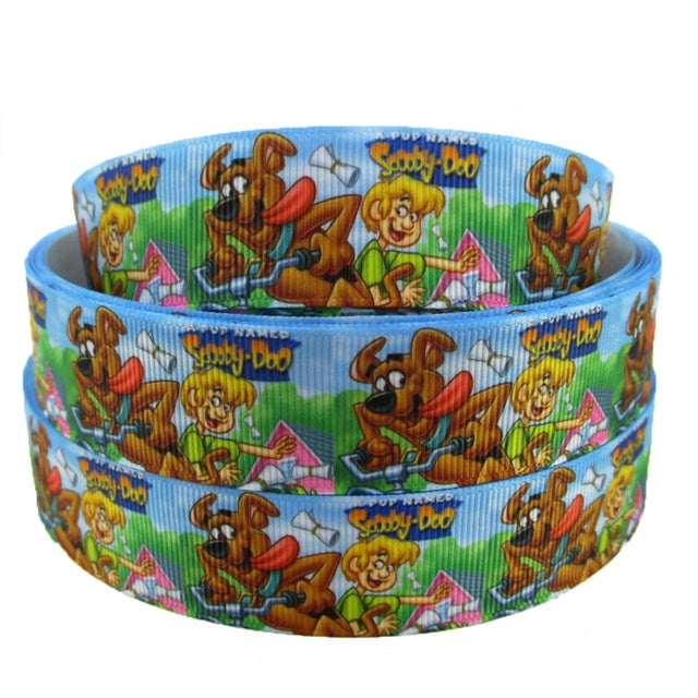 Mystery Pals Cartoon Dog Grosgrain Ribbon 1052571