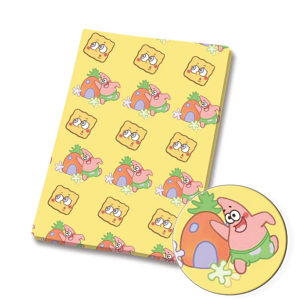 Spongebob polyCotton Fabric Half Yard (18” x 55”) 37812