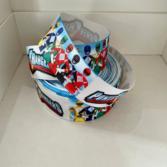 Power Rangers Grosgrain Ribbon