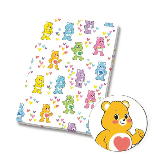 Bear Friends Polycotton Fabric - Half Yard (18” x 55”) 9703