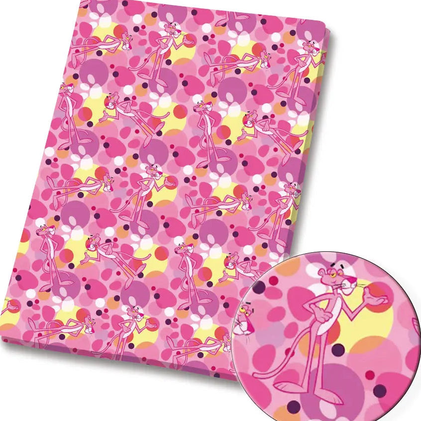 Pink Panther polyCotton Fabric Half Yard (18” x 55”) 5449