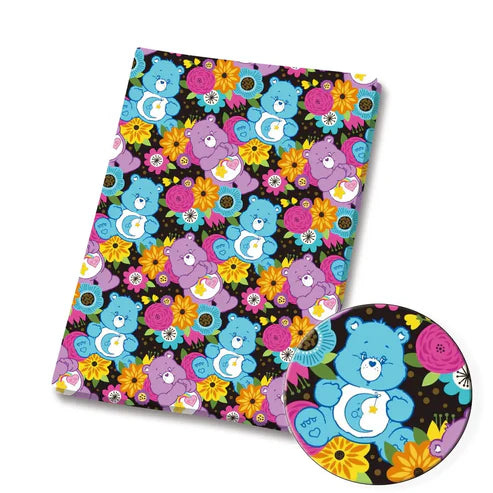 Bear Friends Polycotton Fabric - Half Yard (18” x 55”) 28998