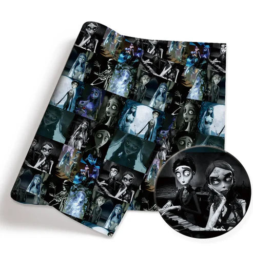 Gothic Romance Girl Polycotton Fabric - Half Yard (18” x 55”) 83079