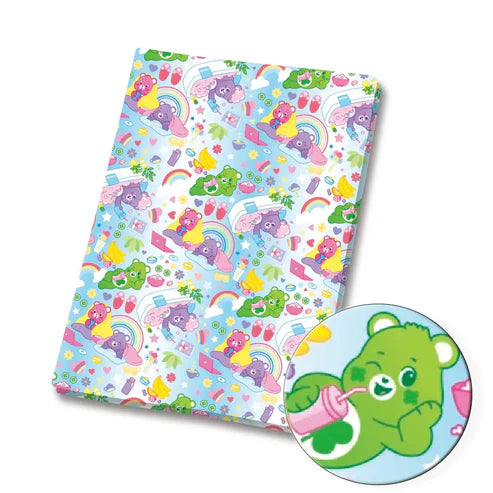 Bear Friends Polycotton Fabric - Half Yard (18” x 55”) 9887