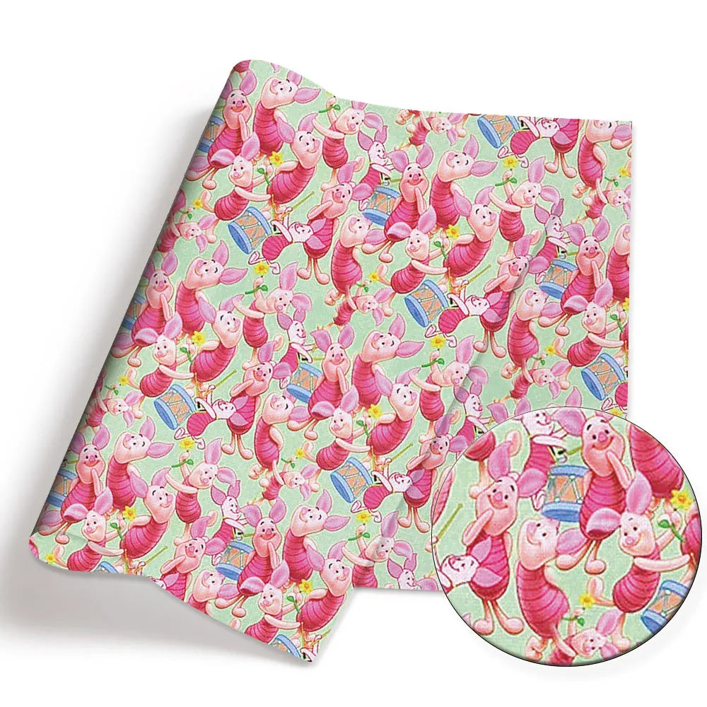 Piglet polyCotton Fabric Half Yard (18” x 55”) 86138