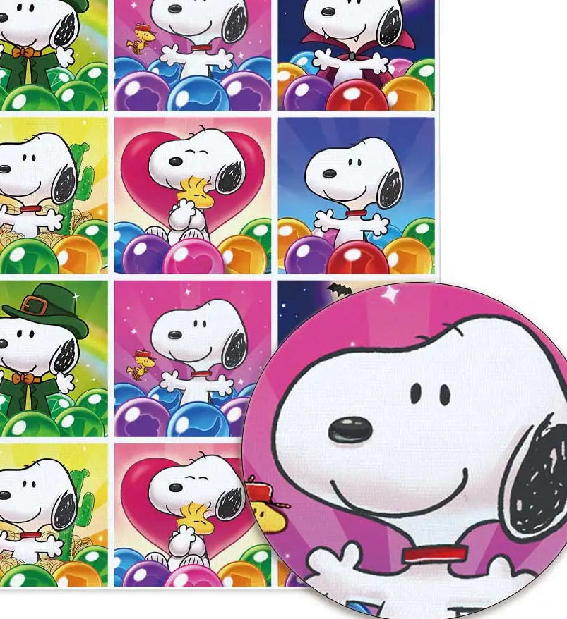 Snoopy polyCotton Fabric Half Yard (18” x 55”) 33505