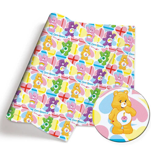 Bear Friends Polycotton Fabric - Half Yard (18” x 55”) 13343