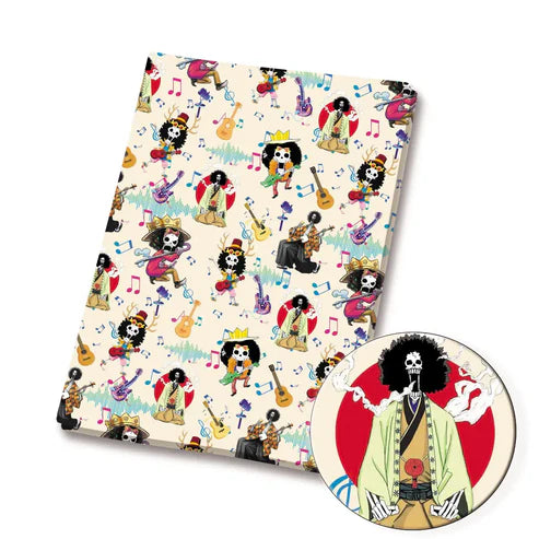 Anime Pirate Polycotton Fabric - Half Yard (18” x 55”) 12728