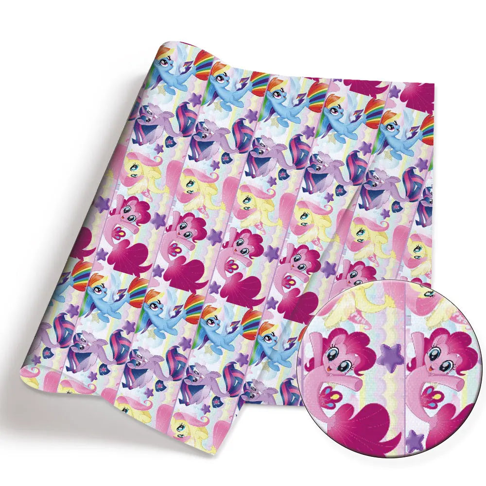 My Little Pony Seahorse polyCotton Fabric Half Yard (18” x 55”) 86137