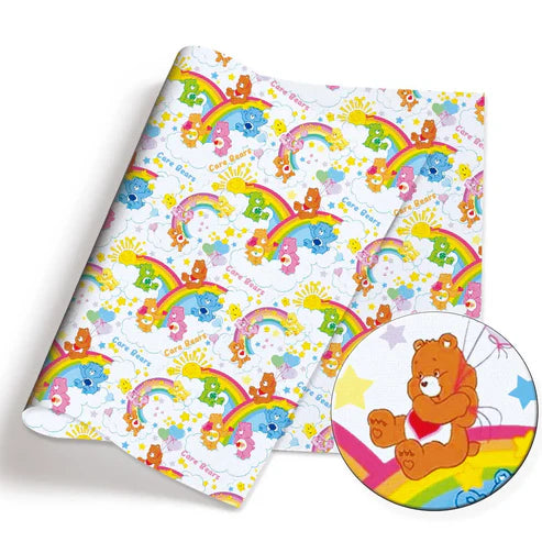 Bear Friends Polycotton Fabric - Half Yard (18” x 55”) 13345