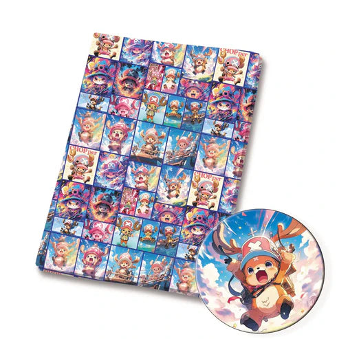 Anime Pirate Polycotton Fabric - Half Yard (18” x 55”) 12722