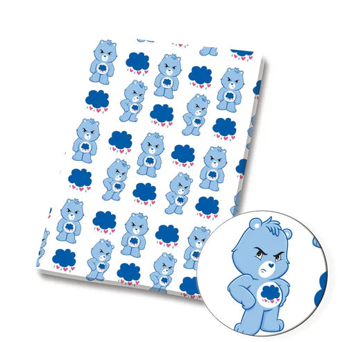 Bear Friends Polycotton Fabric - Half Yard (18” x 55”) 29027