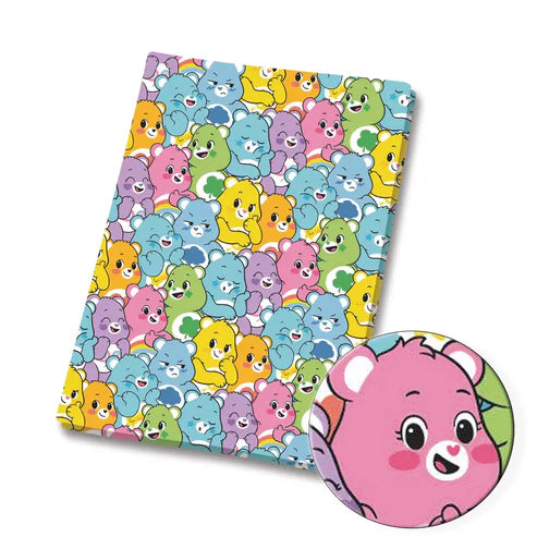 Bear Friends Polycotton Fabric - Half Yard (18” x 55”) 9704