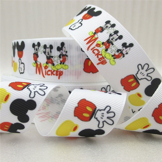Classic Cartoon Mouse Grosgrain Ribbon 1043874