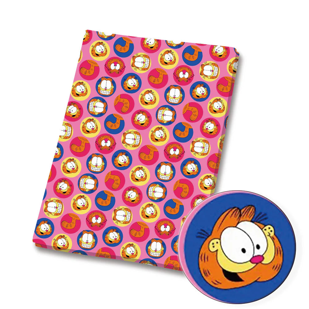 Garfield retro cat cartoon polyCotton Fabric Half Yard (18” x 55”) 5466