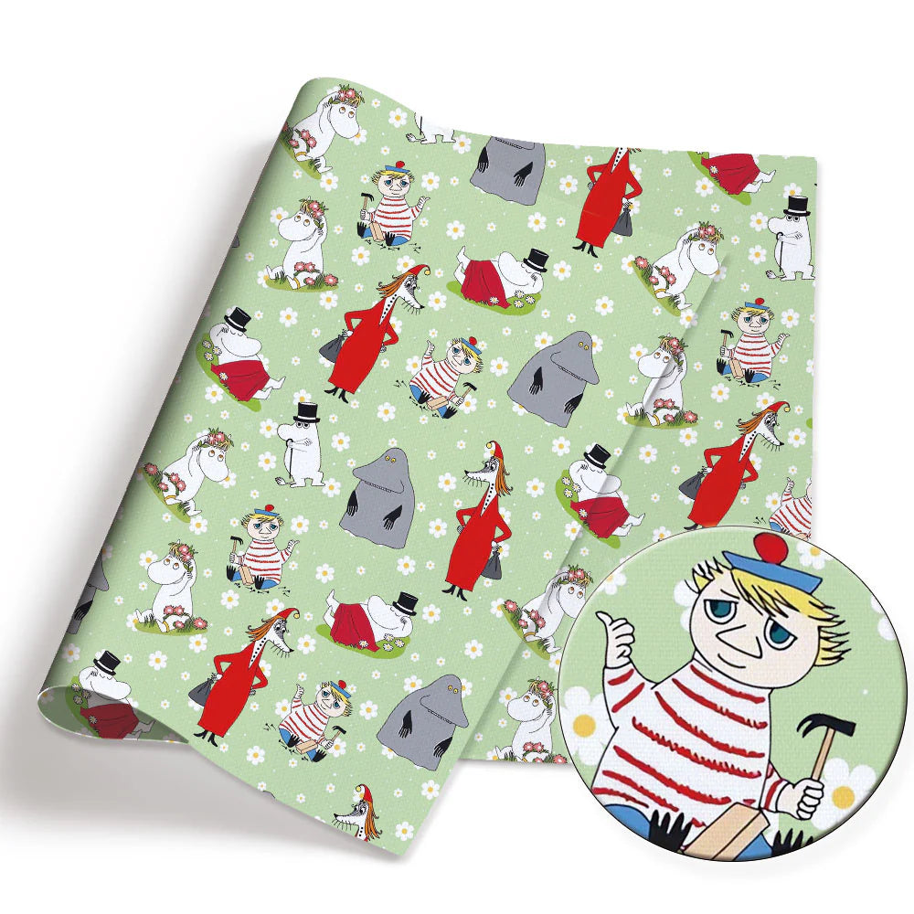 Scandi Woodland Friends Polycotton Fabric - Half Yard (18” x 55”) 90636