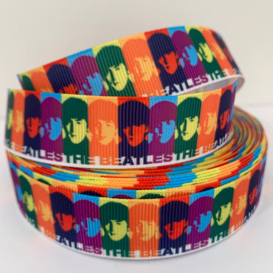 Beatles Grosgrain Ribbon