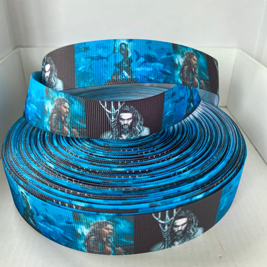 Aquaman Grosgrain Ribbon
