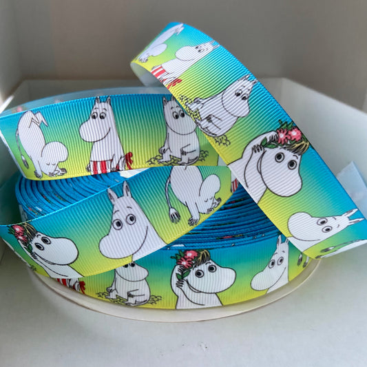Moomin Grosgrain Ribbon