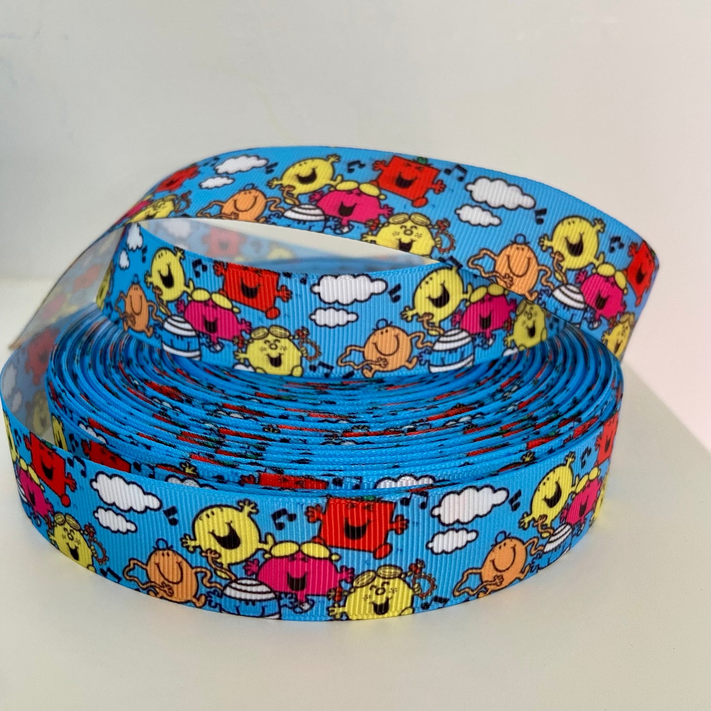Mr Men Grosgrain Ribbon