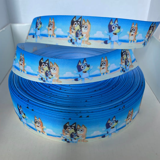 Bluey Grosgrain Ribbon