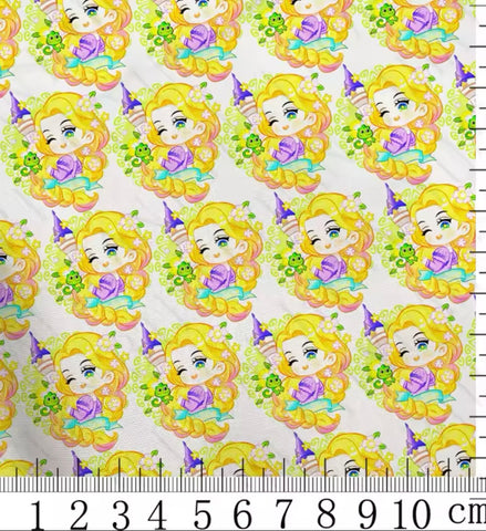 Rapunzel polyCotton Fabric Half Yard (18” x 55”)