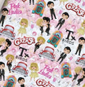 Grease Retro Movie T-Birds Pink Ladies Character Polycotton Fabric - Half Yard (18” x 55”) 24426