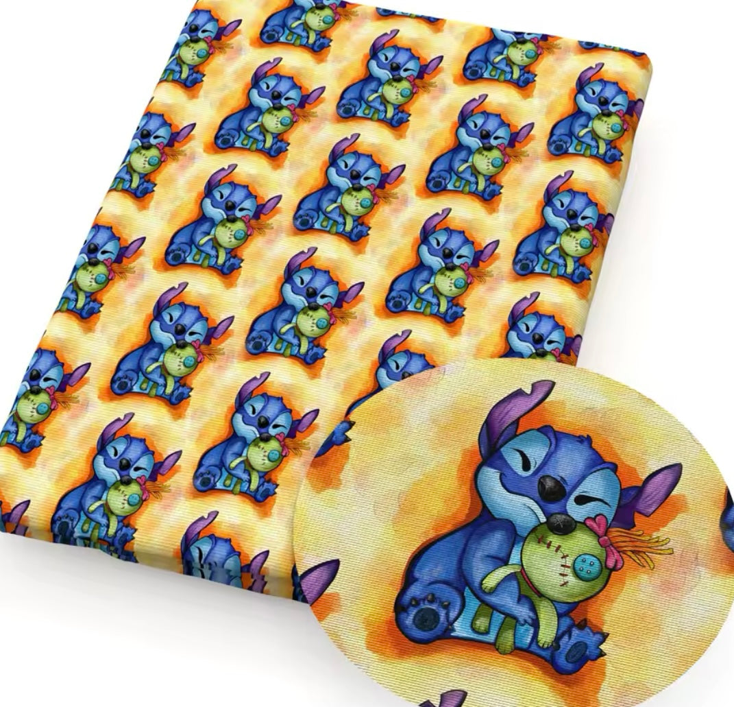 Stitch and Scrump polyCotton Fabric Half Yard (18” x 55”)