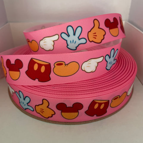 Mickey clothes Grosgrain Ribbon
