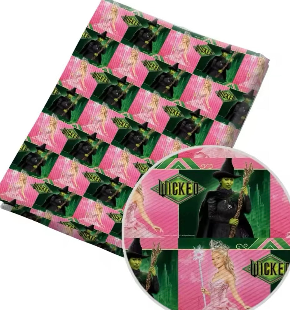 Emerald City Magic Polycotton Fabric - Half Yard (18” x 55”)