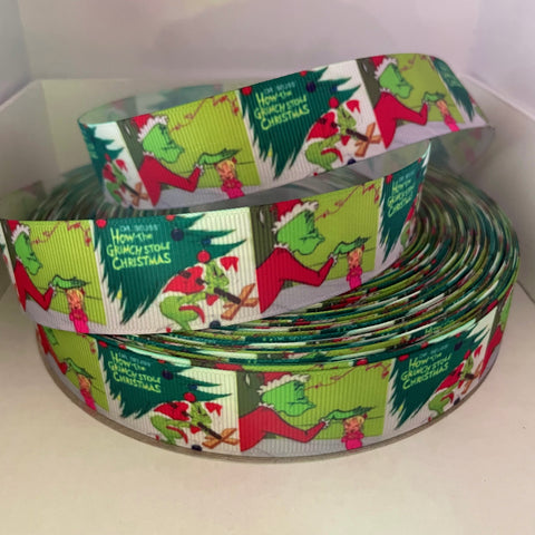 Grinch Grosgrain Ribbon