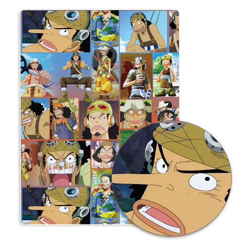 Anime pirate Polycotton Fabric - Half Yard (18” x 55”) 10737