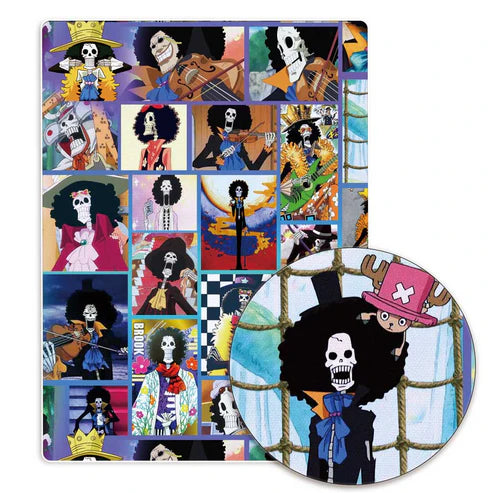 Anime Pirate Polycotton Fabric - Half Yard (18” x 55”) 10742