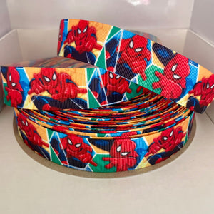 Spiderman Grosgrain Ribbon