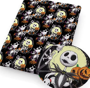 Nightmare Before Christmas polyCotton Fabric Half Yard (18” x 55”)