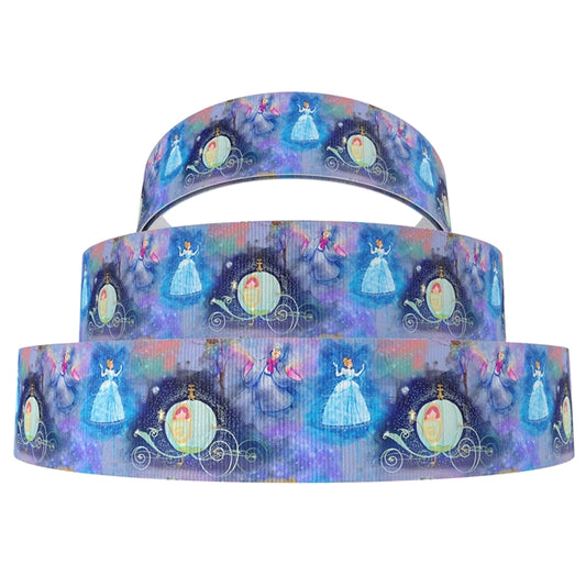 Glass Slipper Princess Grosgrain Ribbon 125318