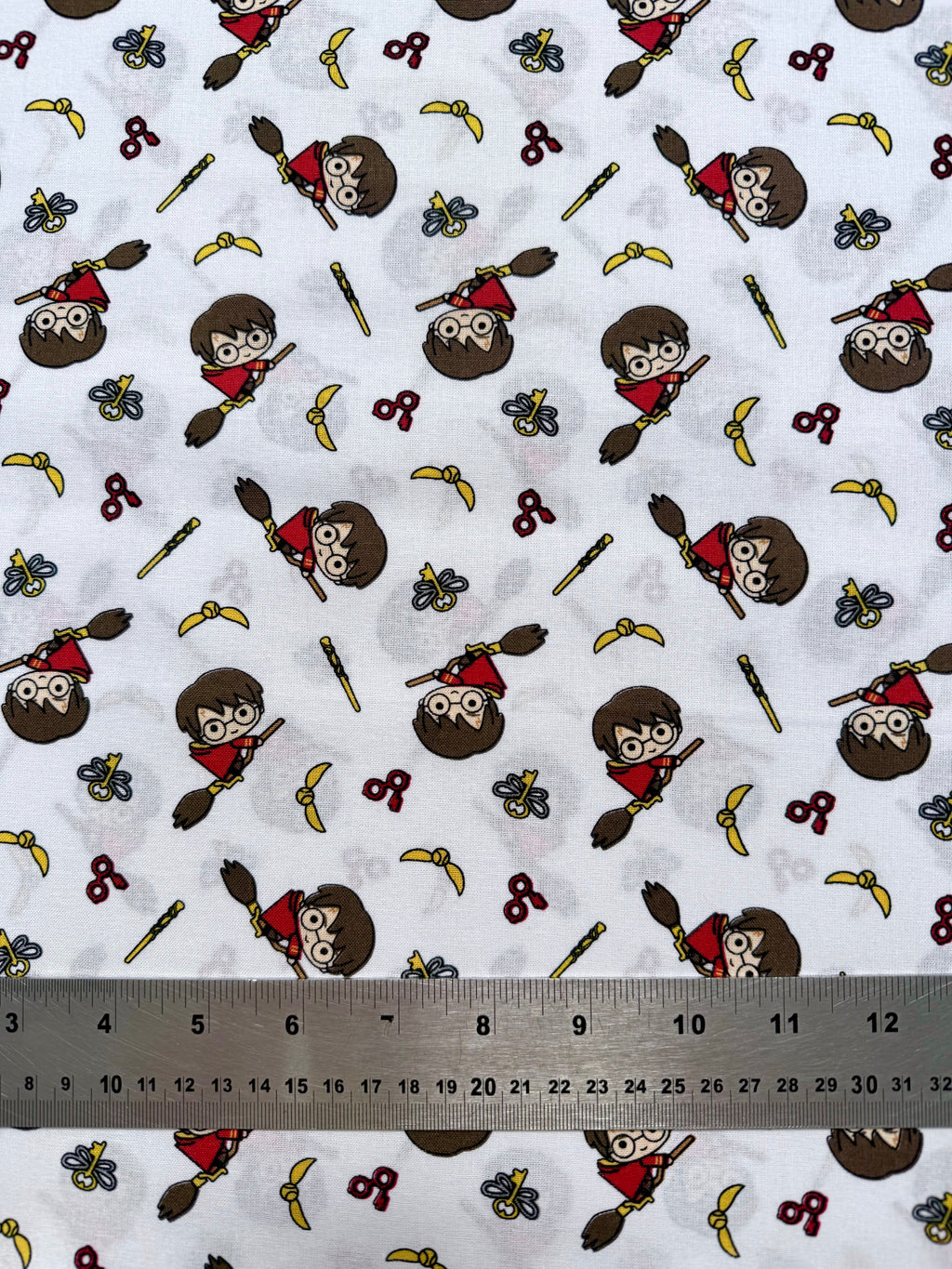 Harry Potter Cotton Fabric - Half Yard (18” x 55”)