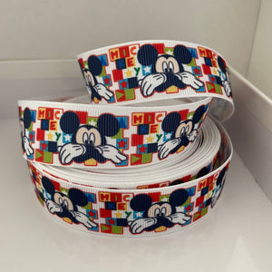 Mickey Mouse Grosgrain Ribbon