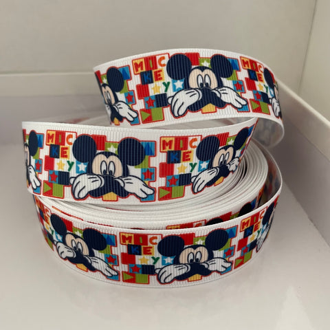 Mickey Mouse Grosgrain Ribbon