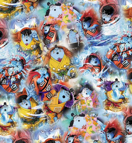 Anime Pirate Polycotton Fabric - Half Yard (18” x 55”) 14420