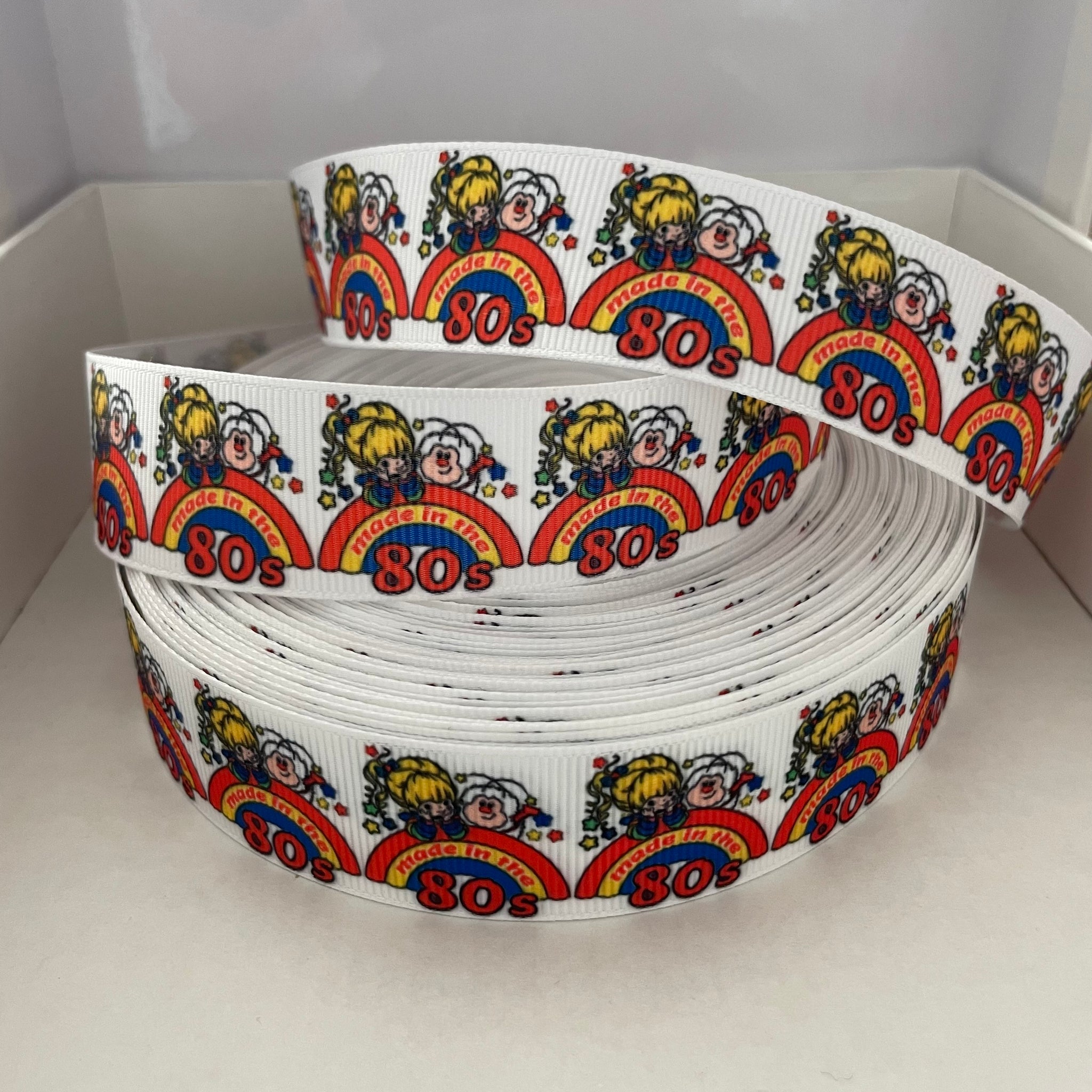 Rainbow Brite Grosgrain Ribbon