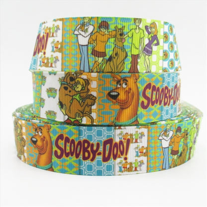 Mystery Pals Cartoon Dog Grosgrain Ribbon 11048769