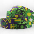 Green Superhero Grosgrain Ribbon 1046693